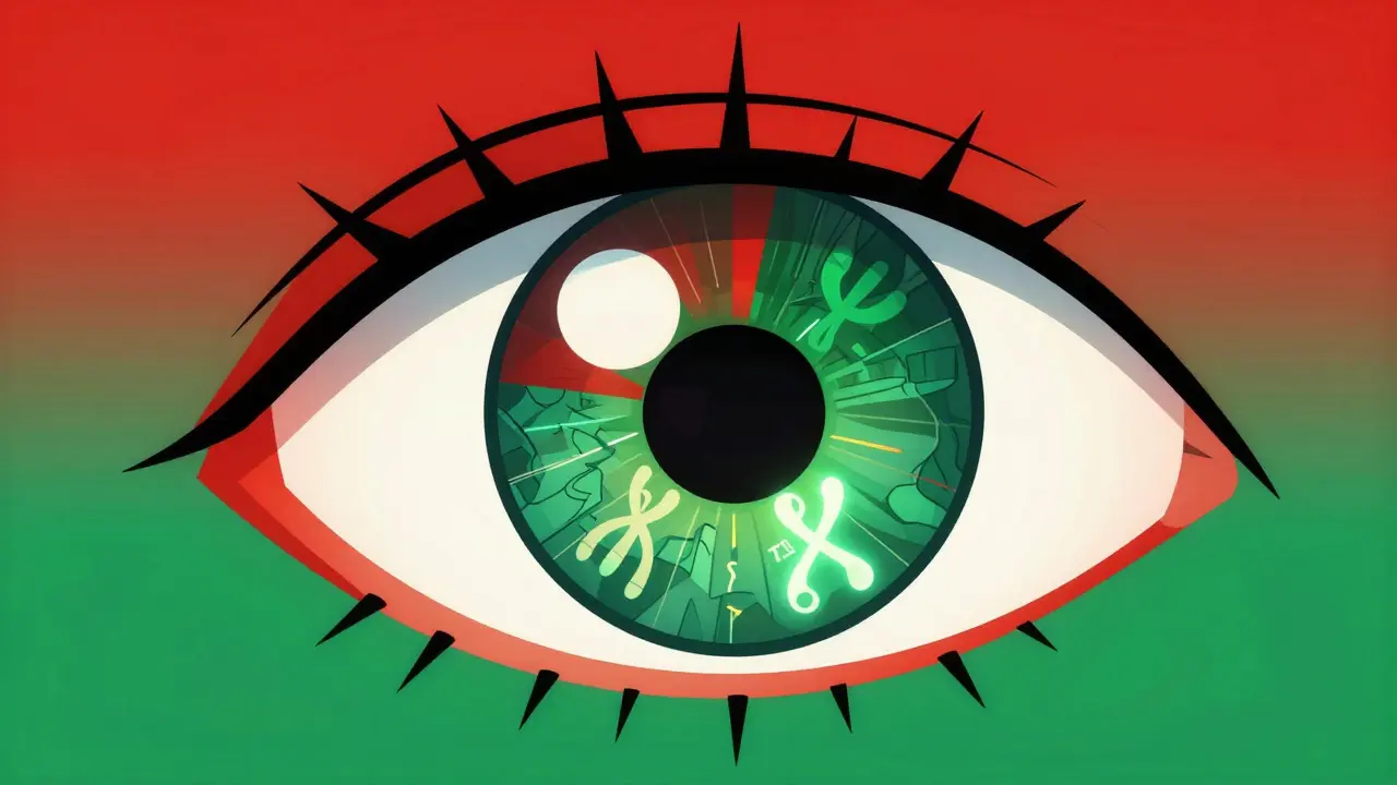 Color Blindness: Understanding Red-Green Defects and How They're Passed Down