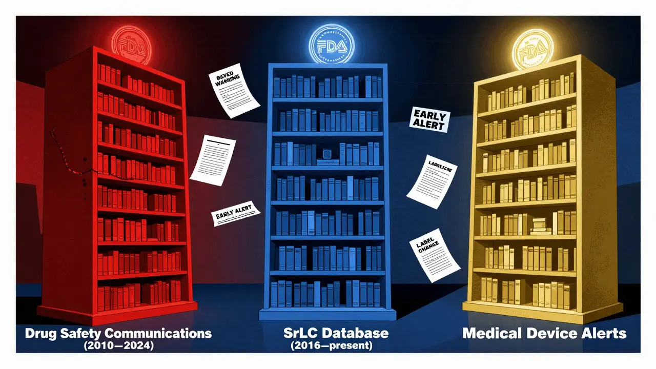 FDA Safety Communications Archive: How to Research Historical Drug and Device Warnings
