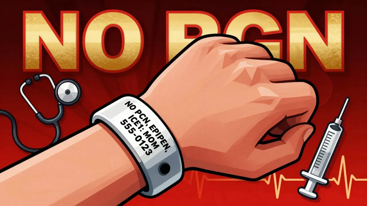 How to Wear a Medical Alert Bracelet for Severe Drug Allergies