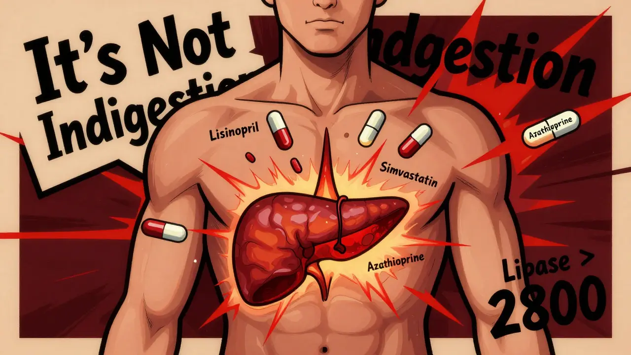 Severe Pancreatitis from Medications: Warning Signs and Treatment