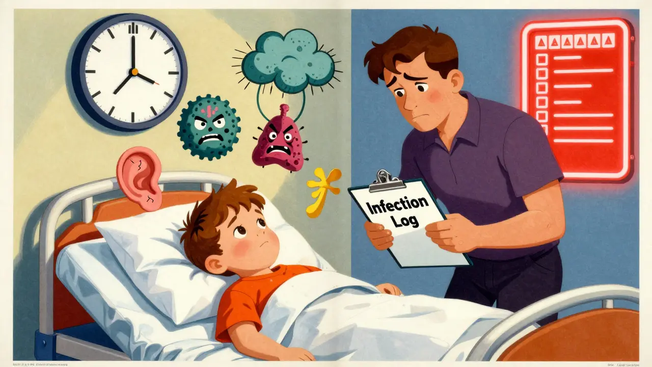 Immunodeficiency Red Flags: Recurrent Infections and When to Suspect It