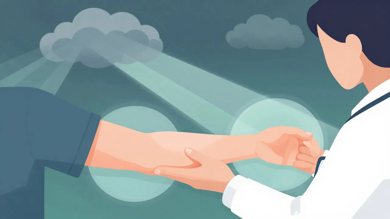 Illustration of doctor guiding patient through safe insulin desensitization