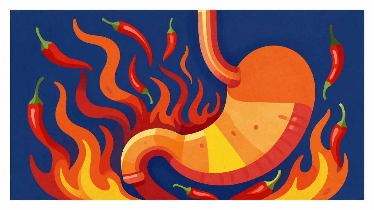 Spicy Foods and GI Medications: How to Reduce Heartburn Risk